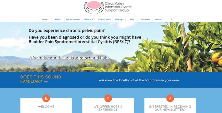 Citrus Valley IC support group website