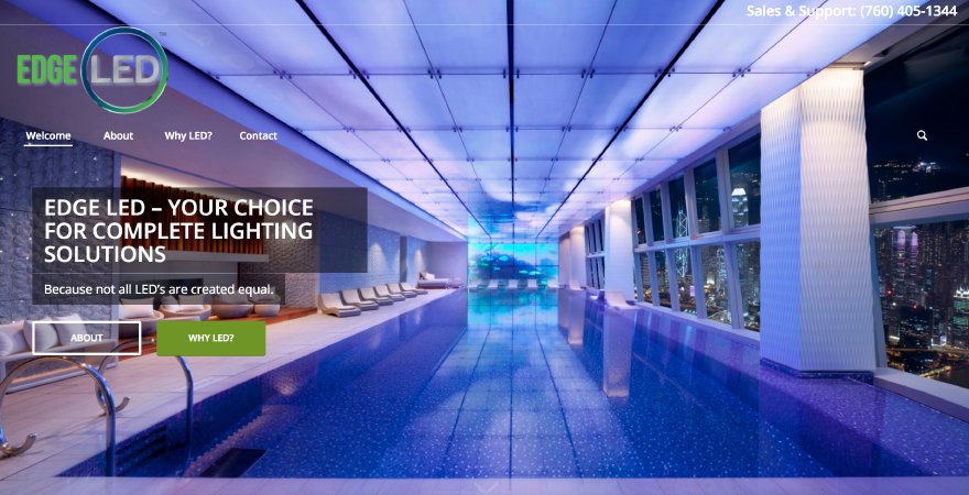 Edge LED website