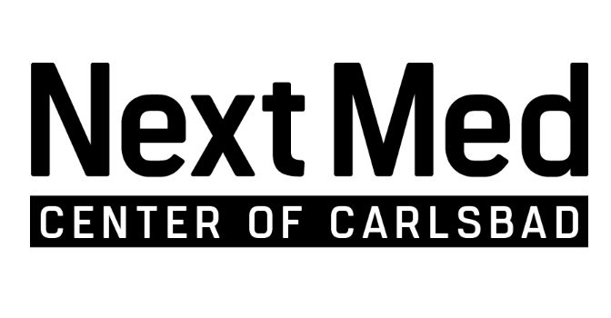 NextMed logo corporate identity