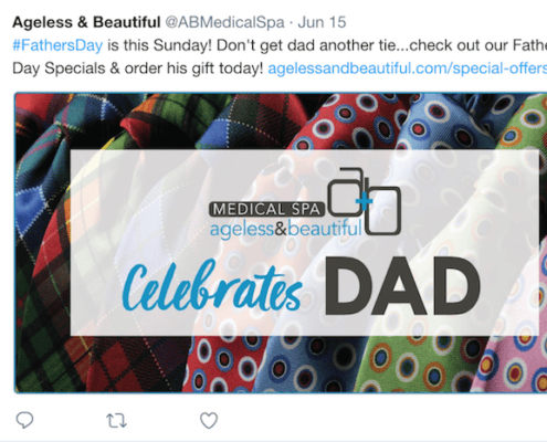 A&B Father's Day Tweet