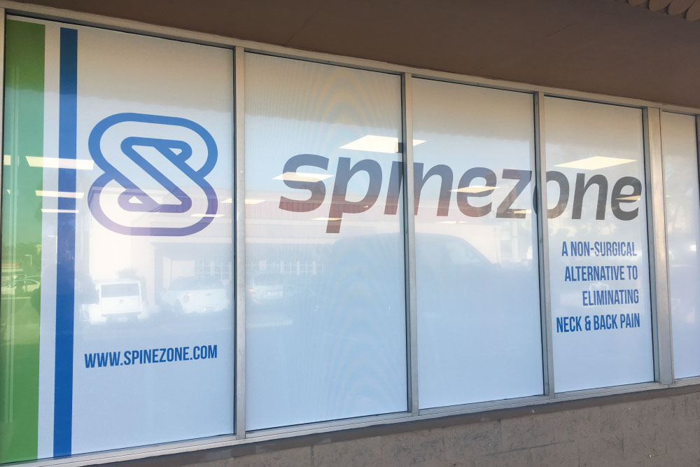 spinezone logo on windows